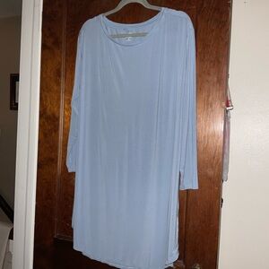 Lands' End Soft Blue Night gown